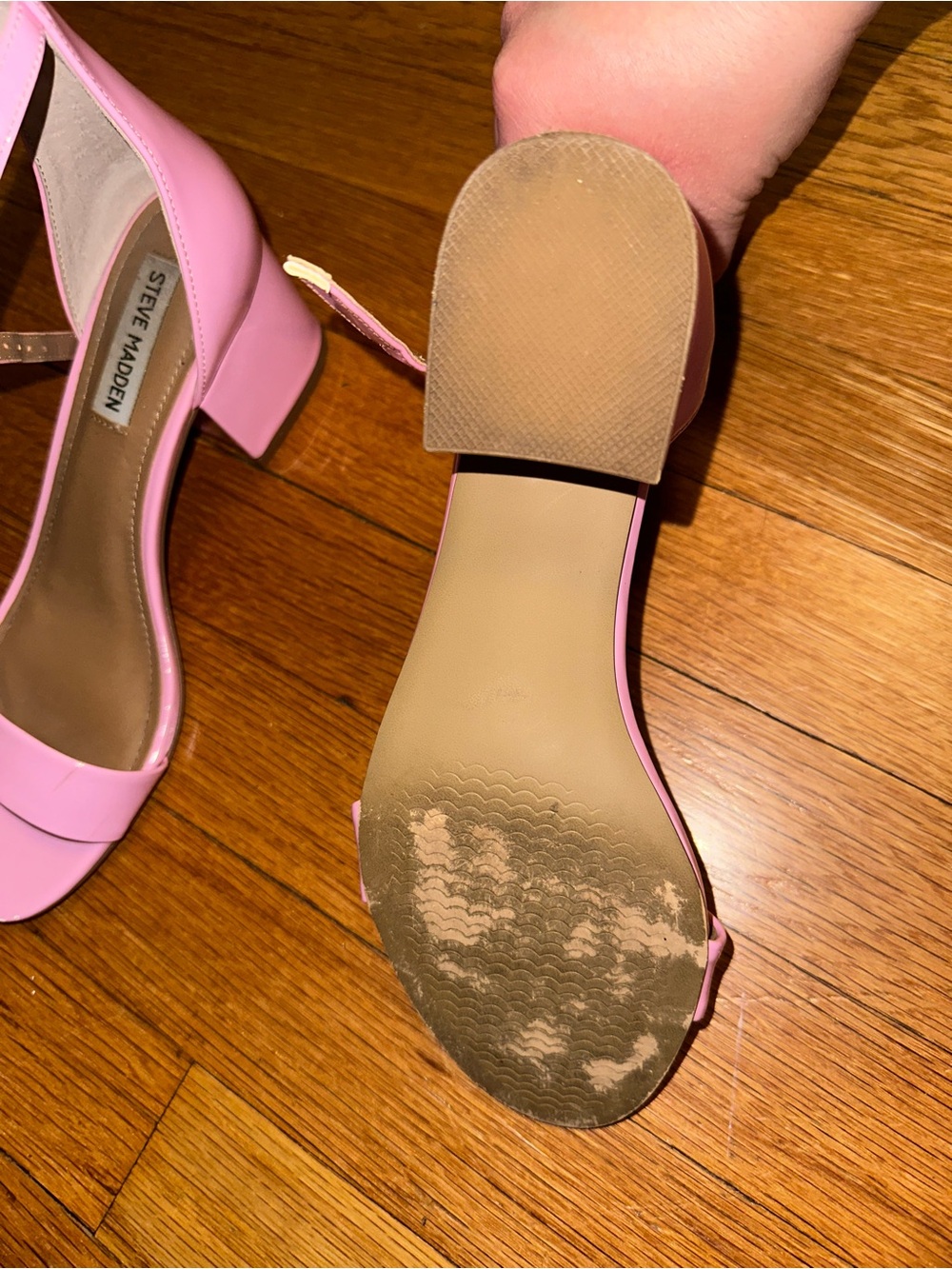 Steve Madden Irenee Block Heel Sandals - Picture 6 of 8